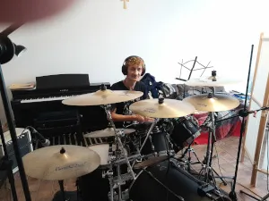 Le groupe punk Mauvais Joueur au studio Pink Flamingo